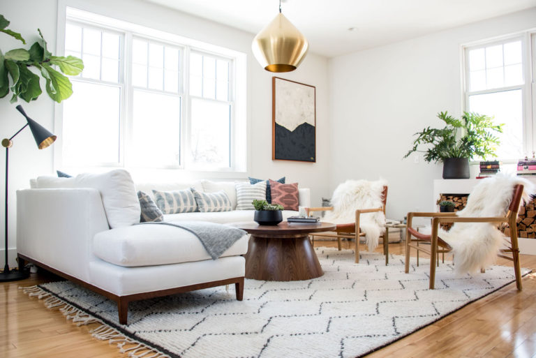 An Eclectic & Cozy Living Room with Tons of Texture · Haven