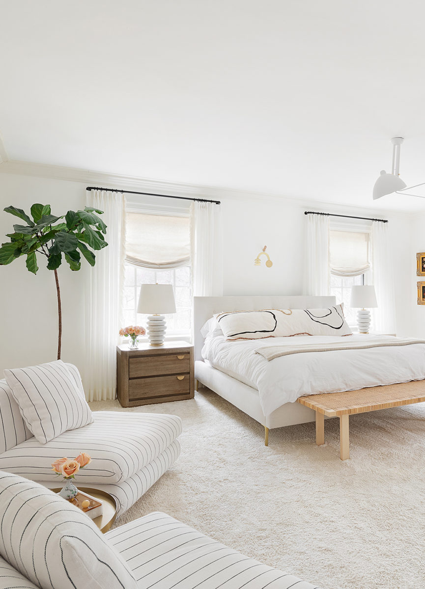 Contemporary New York Home with a Dreamy All-White Bedroom · Haven