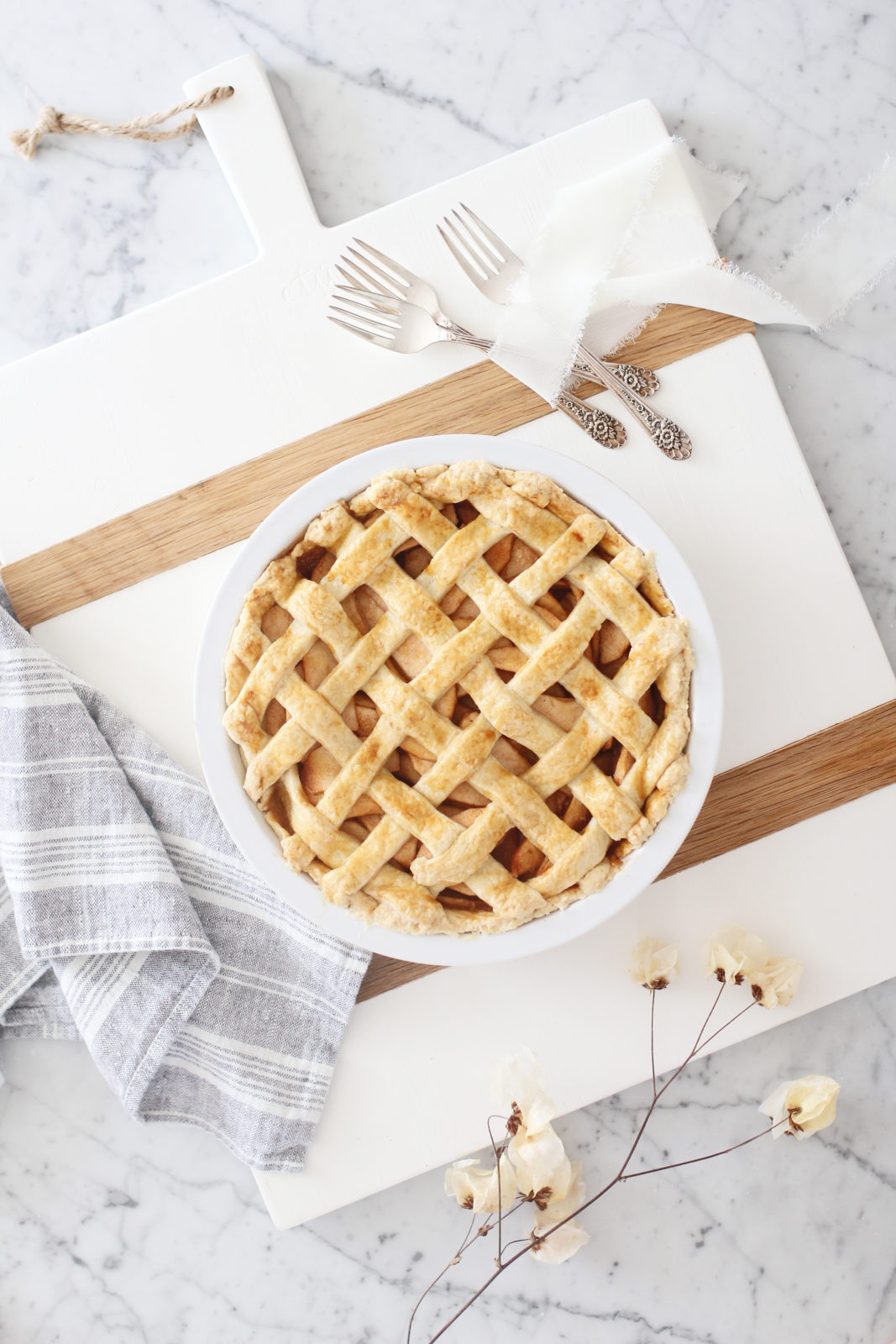 Perfect Apple Pie Recipe & Woven Lattice Crust HowTo · Haven