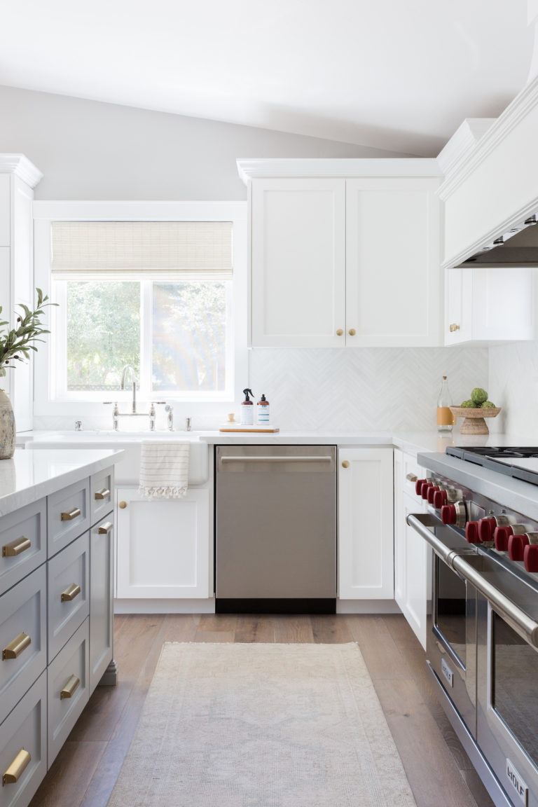Light & Bright Remodel with a Modern White Kitchen · Haven