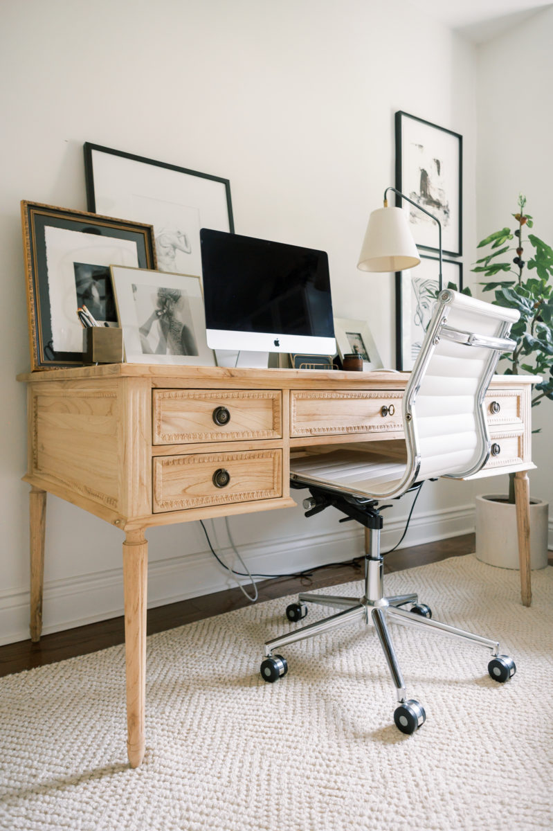 Guest Room Transformed Into Stunning Office for a Work From Home Mama ...