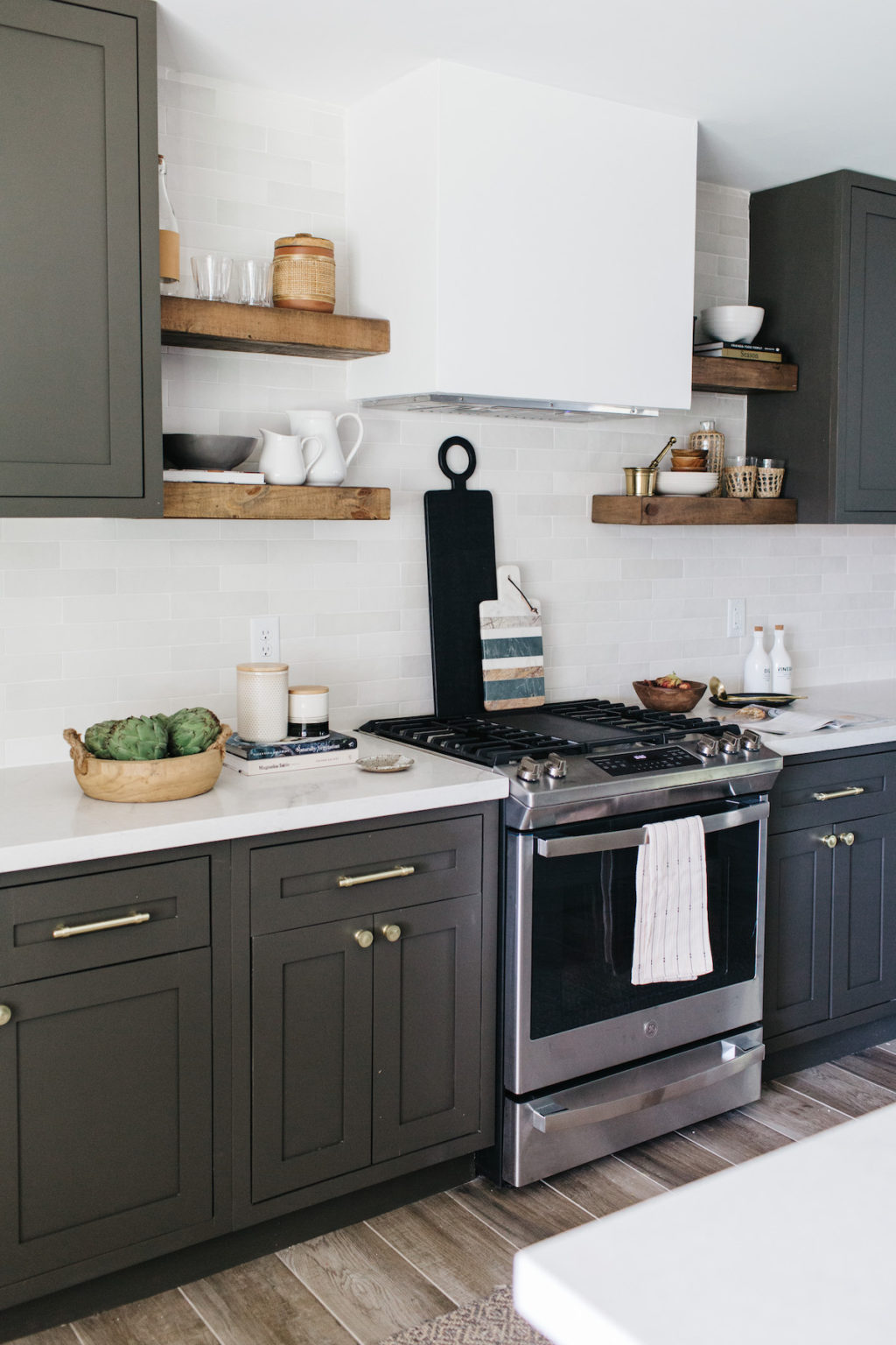 Phoenix Home Remodel with Gorgeous Green Kitchen Cabinets · Haven