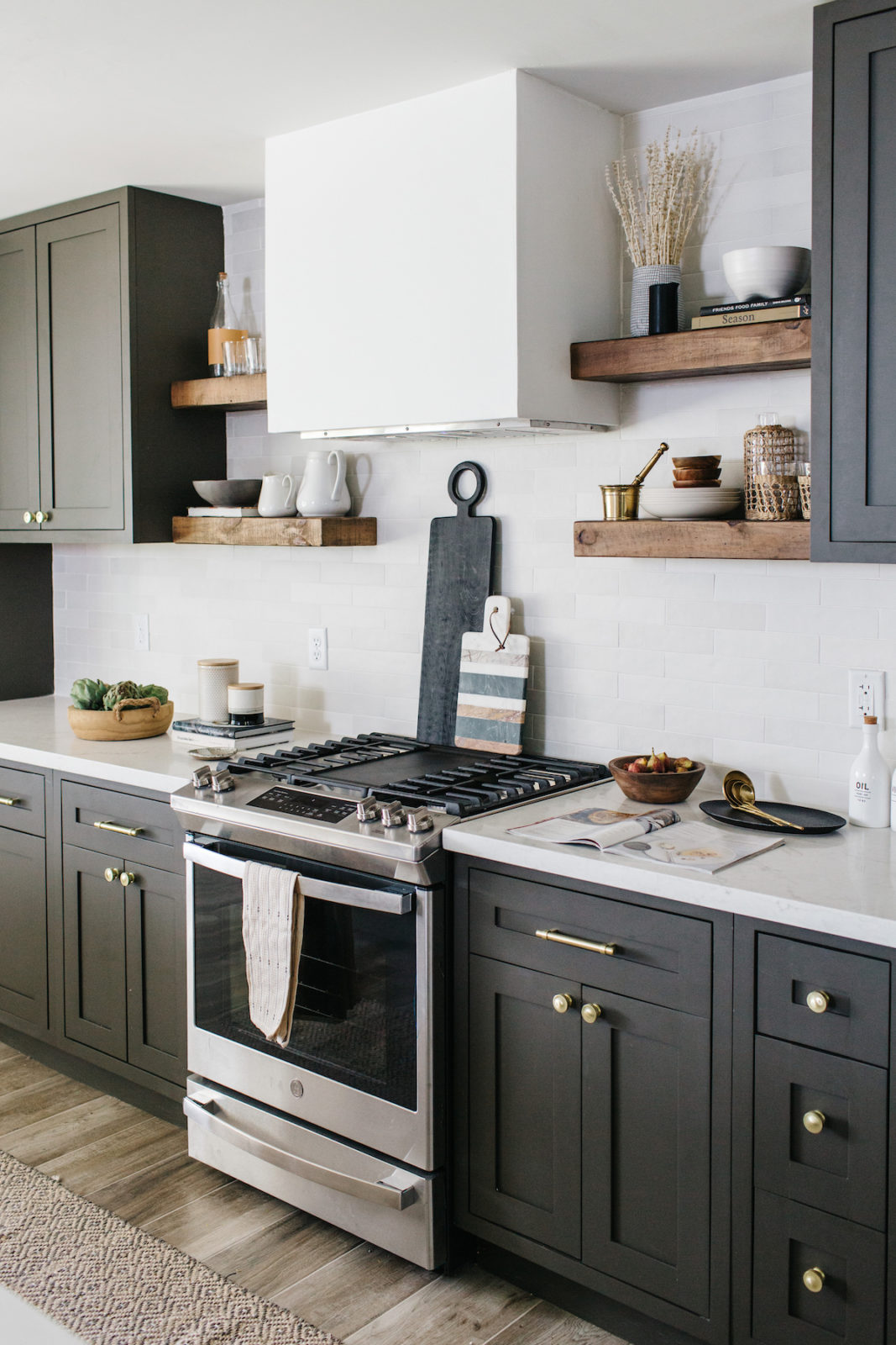 Phoenix Home Remodel with Gorgeous Green Kitchen Cabinets · Haven