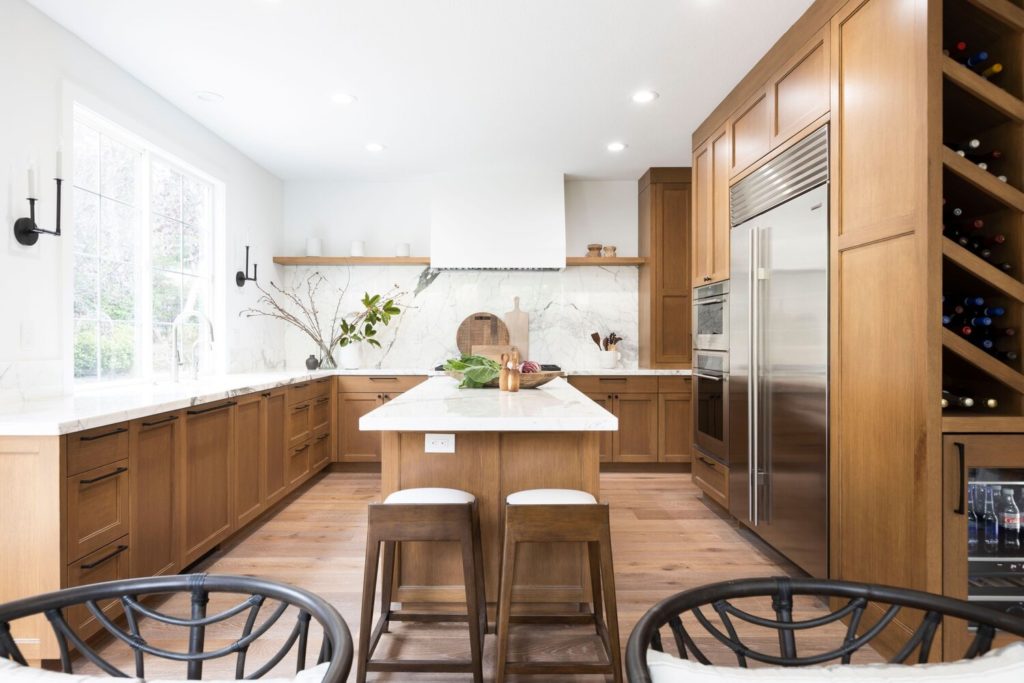 San Juan Capistrano Home with a Calacatta Marble-Covered Kitchen · Haven