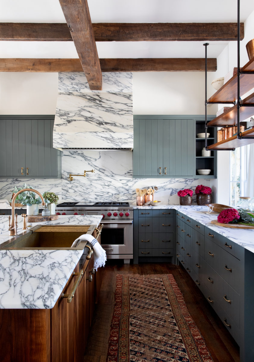 You Won't Want To Miss This Marble Vent Hood Glow-Up - HAVEN