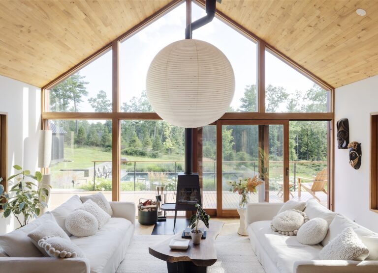 Rustic Camp Meets Modernist Barn in This Sustainable Vacation Retreat ...